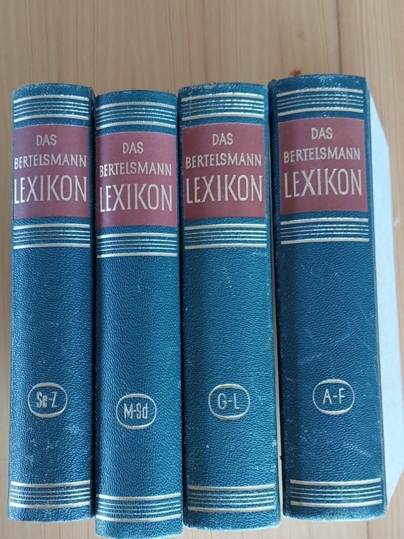 Bücher: Das Bertelsmann Lexikon, 4 Bände – Gebraucht aus Zürich von t24_de 1