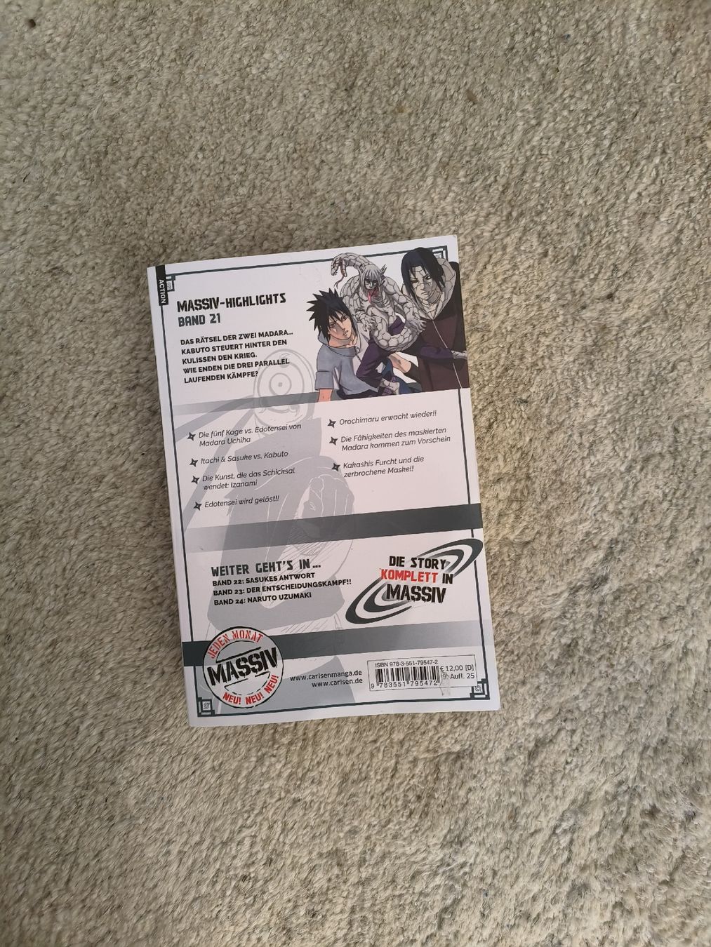 Fumetti: Naruto massiv 21 – Usato da Uhwiesen venduto da man_8lrz 1