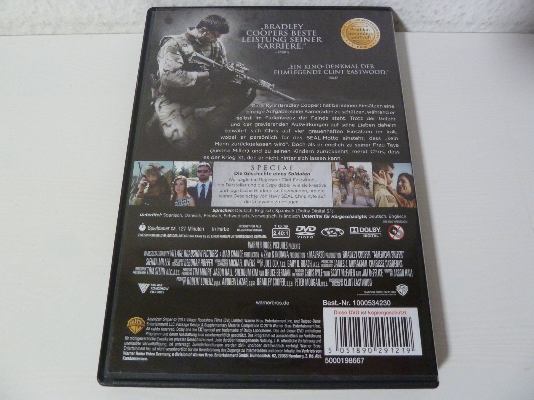 Tutti i DVDs: American Sniper  [DVD] – Usato da Abtwil SG venduto da PFu_5i_u5 1