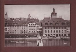 LUZERN - Rathaus - Hôtel Raben