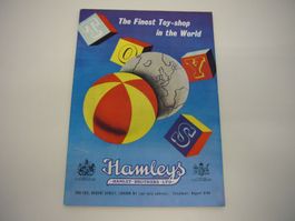 Spielzeugkatalog HAMLEYS London, 60er Jahre, Original