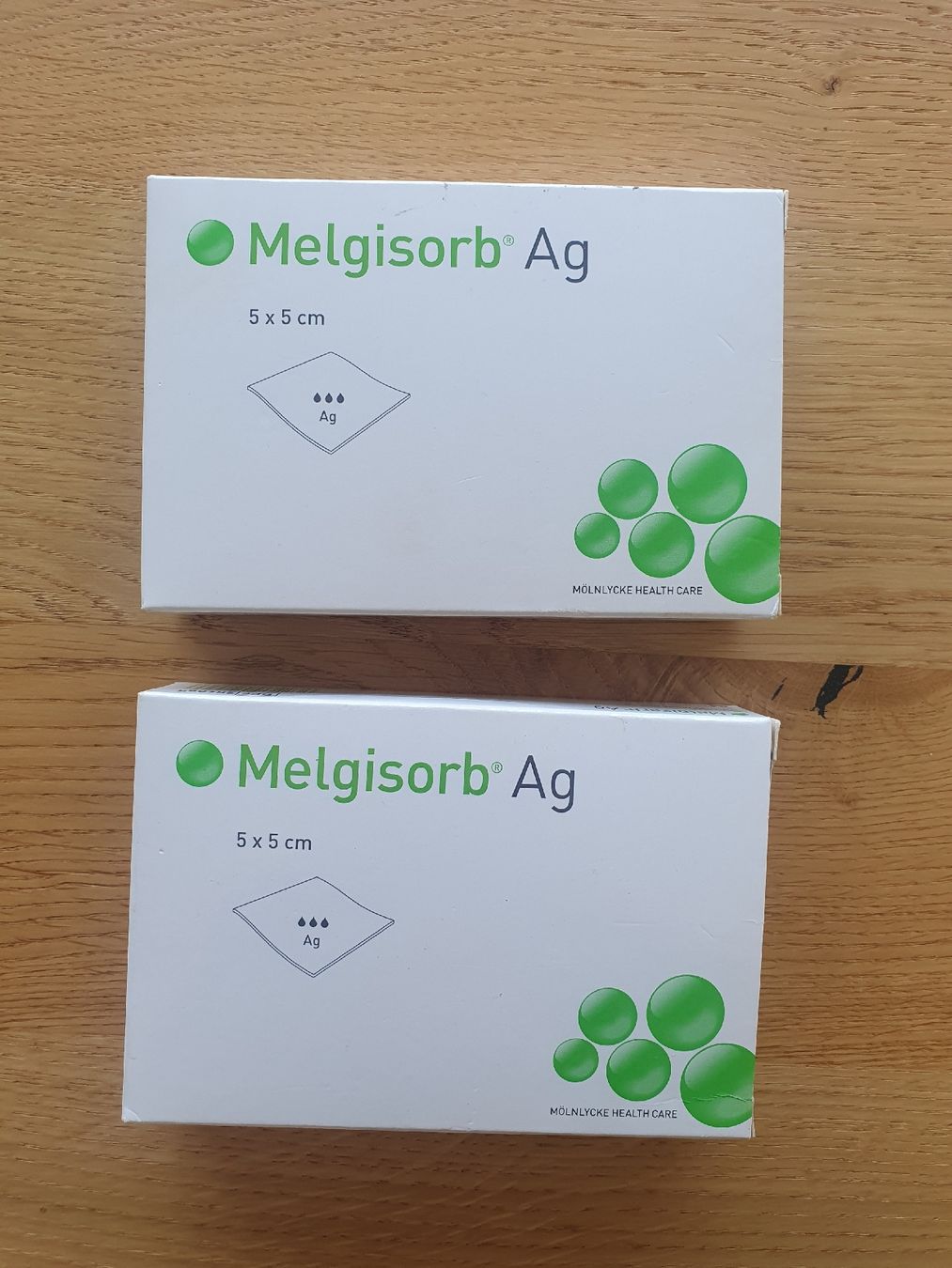 Kit di pronto soccorso: Melgisorb Ag Verband 5x5 cm Neu – Nuovo (secondo la descrizione) da Moosseedorf venduto da Sonnenschein..