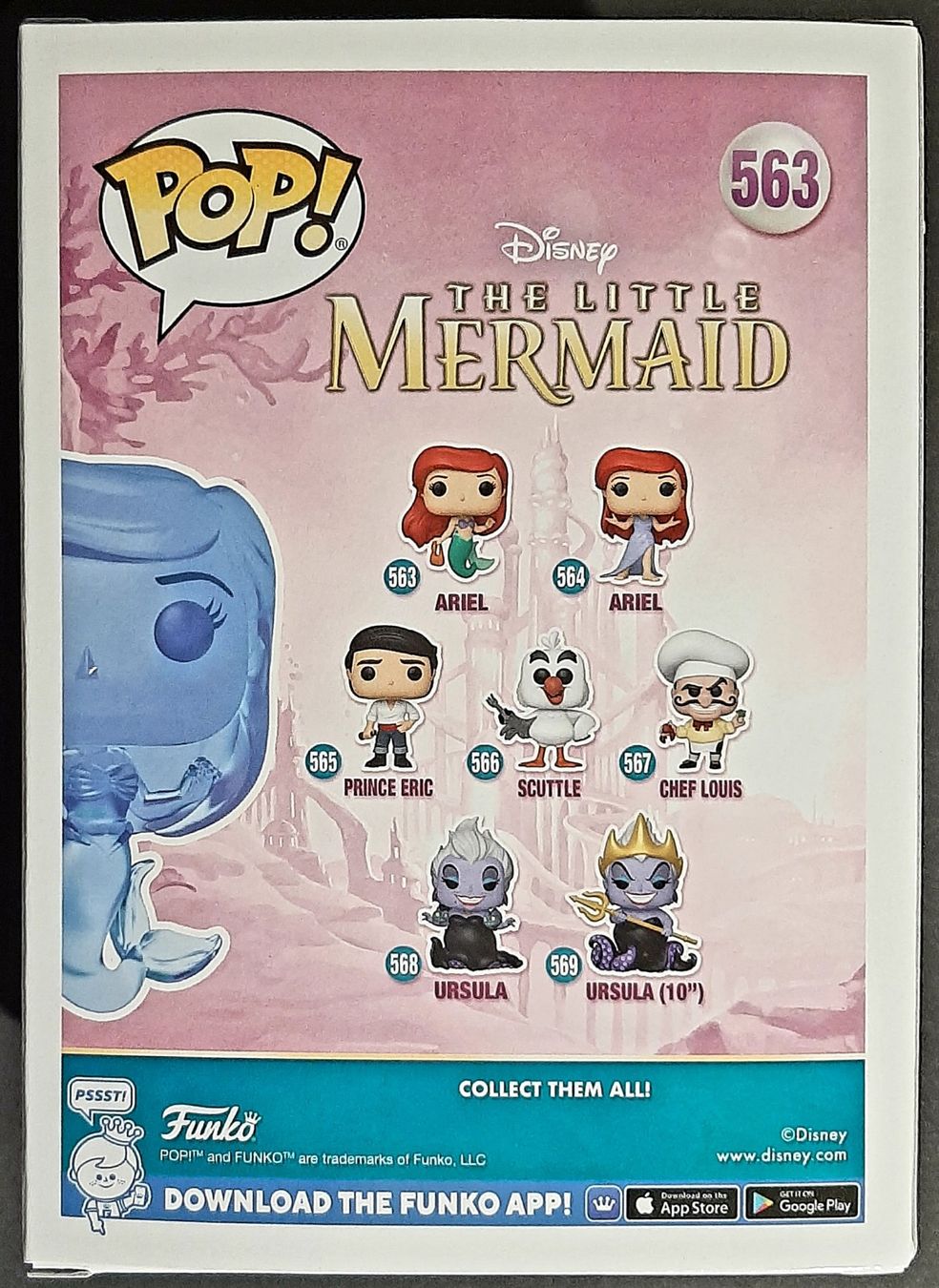 Funko Figuren: Funko Pop Disney Ariel with bag / blue – Neu und originalverpackt aus Montet (Glâne) von KOADA 1