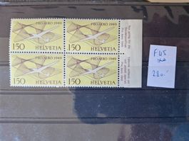 timbre poste aérienne F45 TOP** bloc de 4