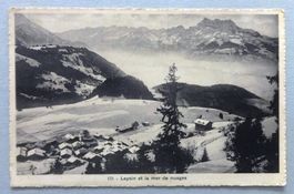 Leysin et la mer de nuages