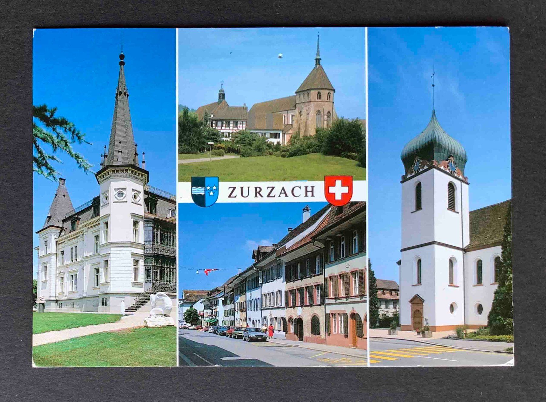 Cartoline postali: AK ZURZACH – Usato da Goldau venduto da artelier1