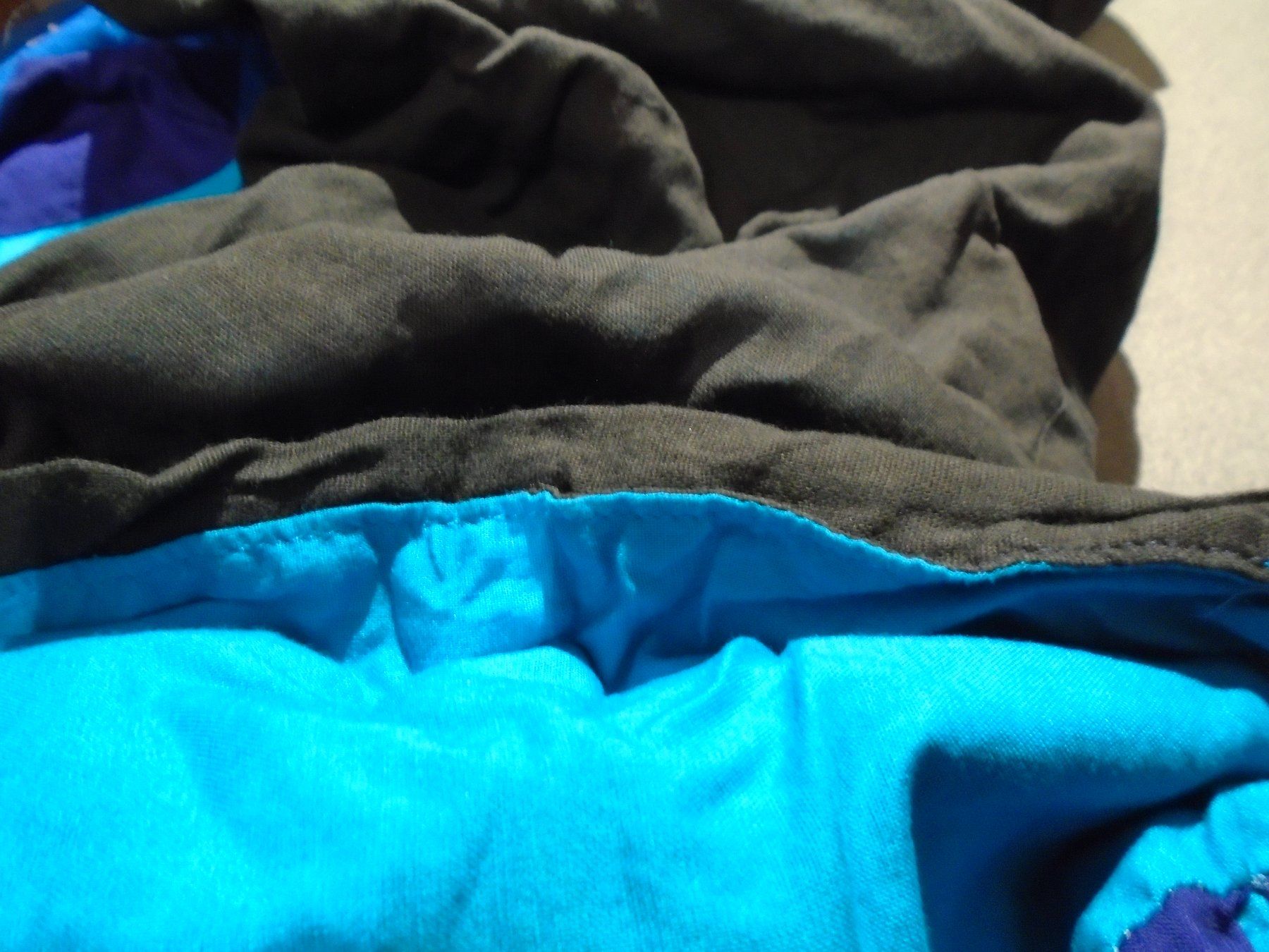 Coperte: Decke mit Beutel, blau Töne – Usato da Zürich venduto da abraxas1291 3