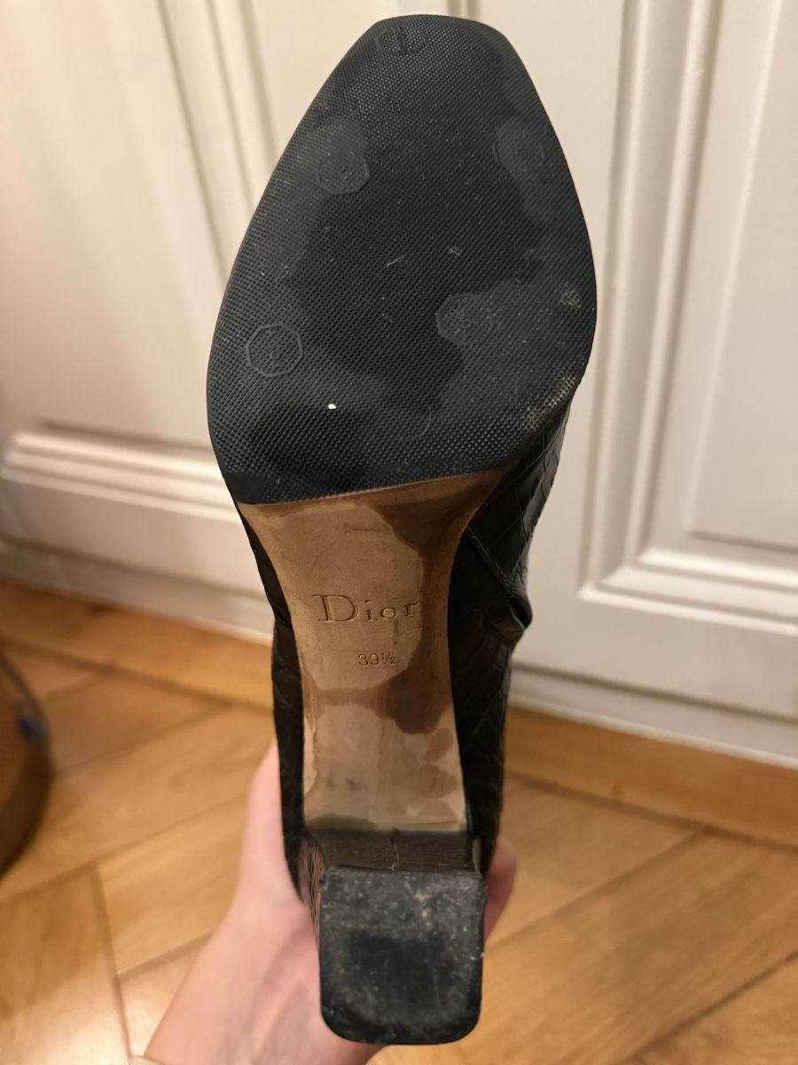 Dior Chaussures femmes: Dior leather boots  – D'occasion à Genève par din_8xv2 7