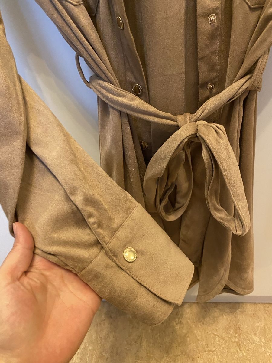 Vestiti: Kleid Beige/Braun Amisu – Nuovo (secondo la descrizione) da Dübendorf venduto da GinaGiulia 2
