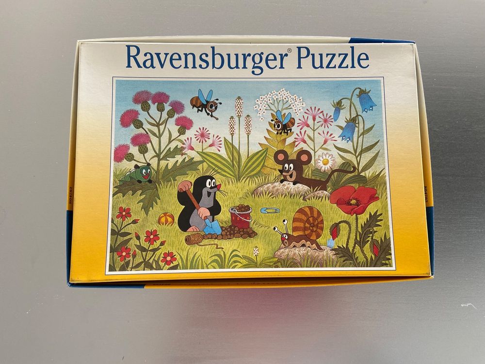 Ravensburger Puzzle 2x20, Der Maulwurf im Garten Kaufen auf Ricardo