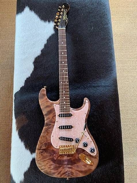 Strumenti musicali: Guitare Custom unique style Stratocaster - Rare et soignée! – Usato da Hennens venduto da gimmigi