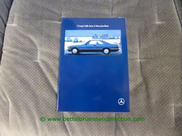 Mercedes-Benz S-Klasse Coupé (C) W126 Prospekt 1990/08 ital.