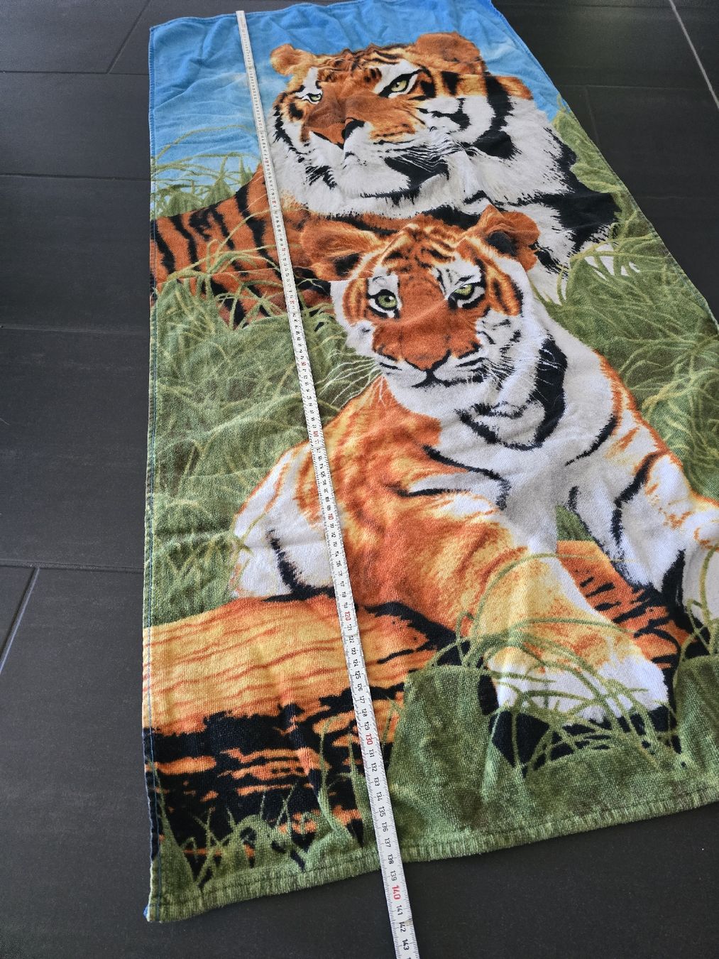 Teli da bagno: Grosses Badetuch mit Tiger-Motiv – Usato da Unterentfelden venduto da Panda-87 2