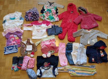 🌞 Kleiderpaket, Gr 68, Kleiderset Winterjacke Olten/ZH/Bern