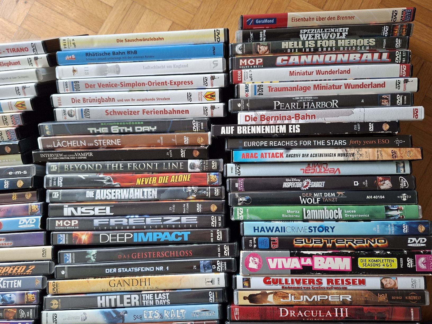 Tutti i DVDs: 172 versch.Dvd's  – Usato da WINTERTHUR venduto da MAMI210 6