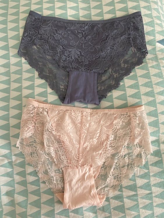 Slips rosa und graublau Gr M neu Kaufen auf Ricardo