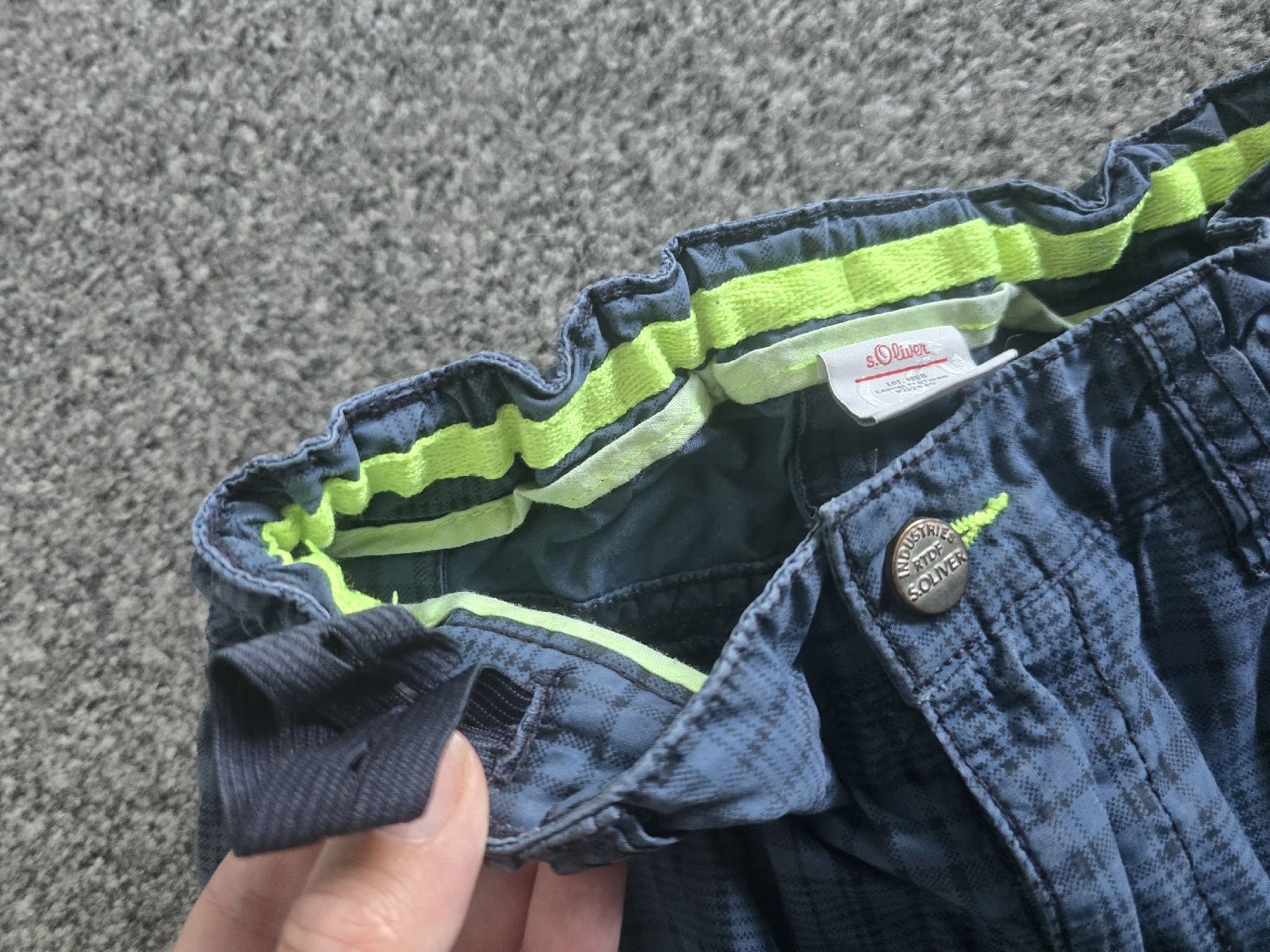 S.Oliver Hosen: S.Oliver Shorts kariert Grösse 128 – Gebraucht aus Unterentfelden von Panda-87 3