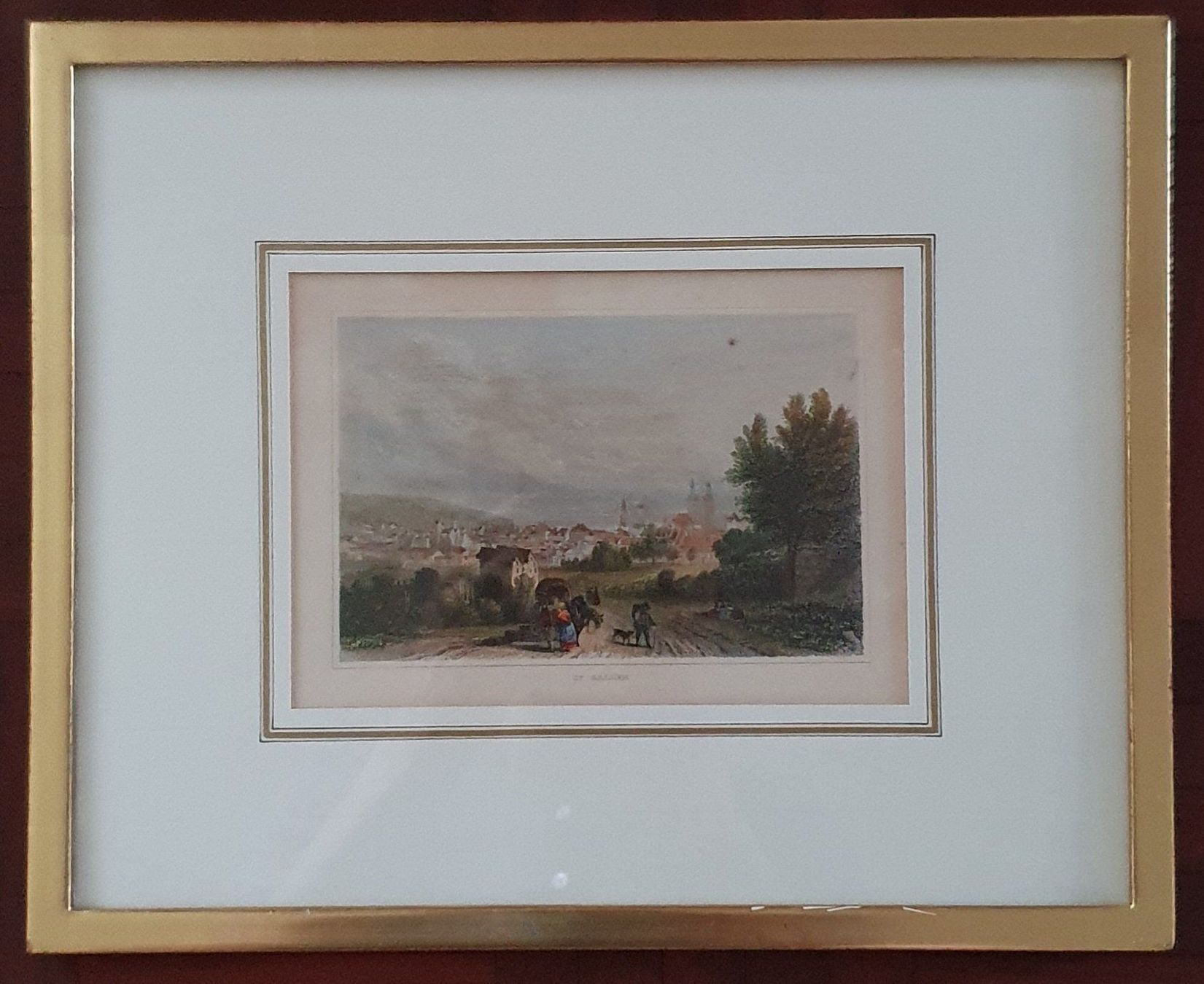 Foto & Immagini: 2 Bilder von St.Gallen im Goldrahmen – Usato da Kreuzlingen venduto da Rschweiz1 2