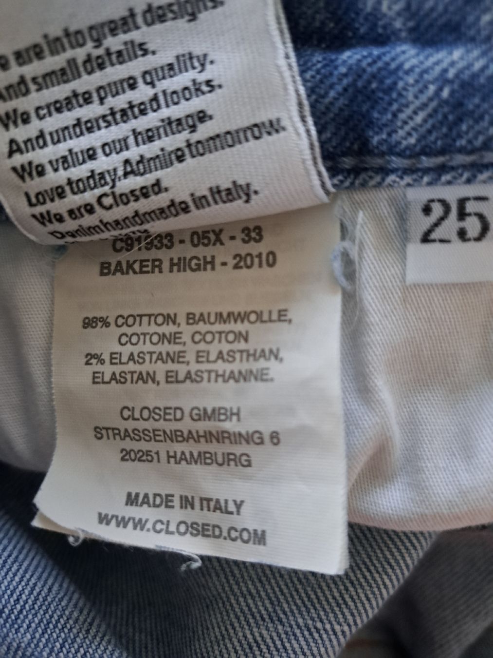 Closed Jeans: Closed Baker High Jeans – D'occasion à Thalwil par sternenstaub369 4