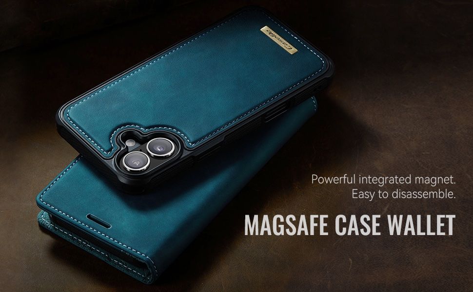 Cover & Protezioni schermo: iPhone 17 - étui à rabat portefeuille détachable bleu – Nuovo e nell'imballaggio originale da Morges venduto da DigiAC 3