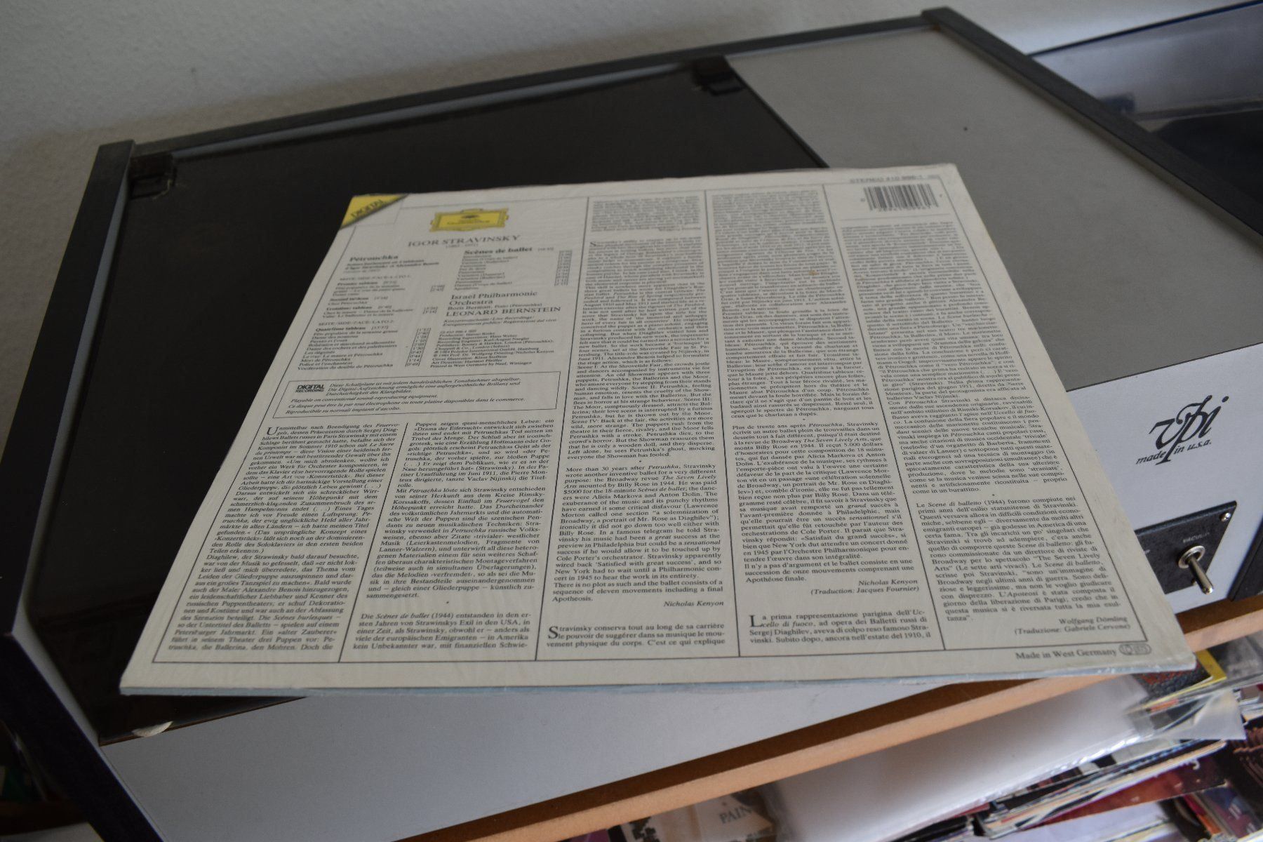 Dischi in vinile: Neu&V. Stravinsky Bernstein Petrouchka – Nuovo (secondo la descrizione) da Pfaffhausen venduto da mono_rec 1