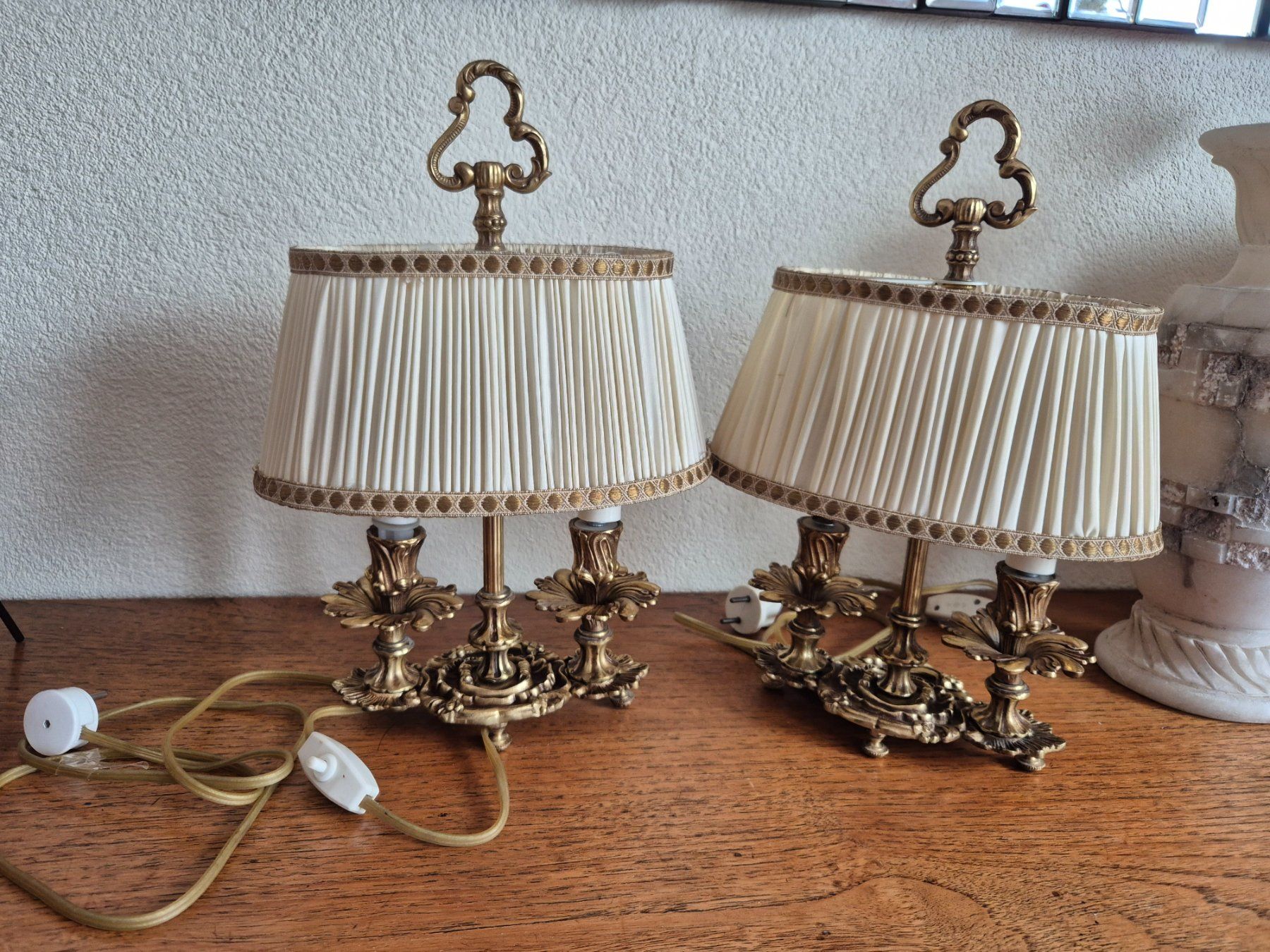 Lampade: 2 lampes bouillotte de table anciennes – Usato da Fully venduto da tameab