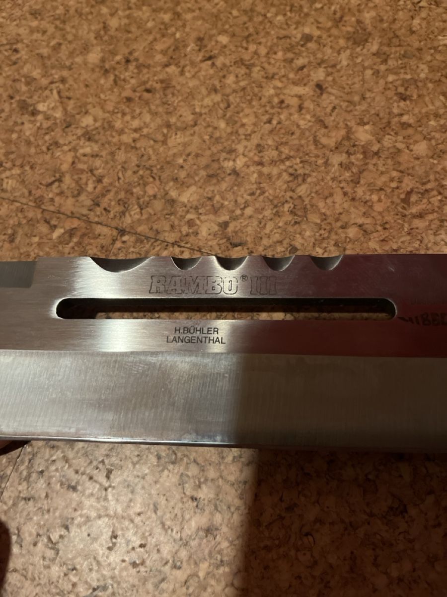 Accessori: Rambo III Messer, Top Zustand! – Usato da Haldenstein venduto da Gigathlon4 1