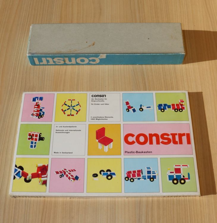 Vintage Spielzeug Constri Baukasten Made in Switzerland (Gebraucht) in ...