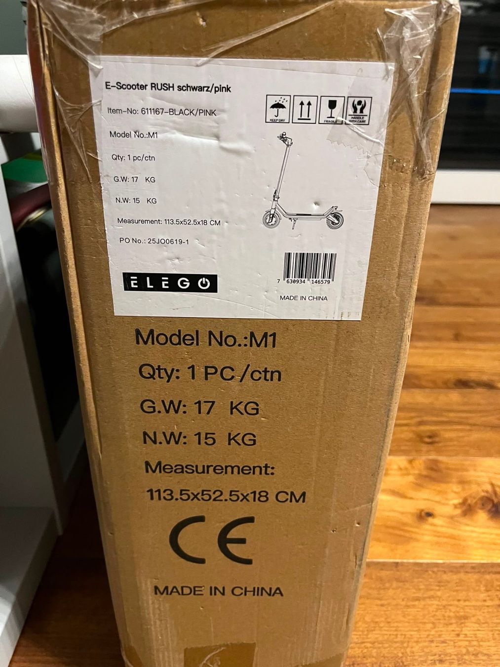 Scooter: E-Scooter RUSH , black/pink – Nuovo e nell'imballaggio originale da Emmenbrücke venduto da kliga2 7