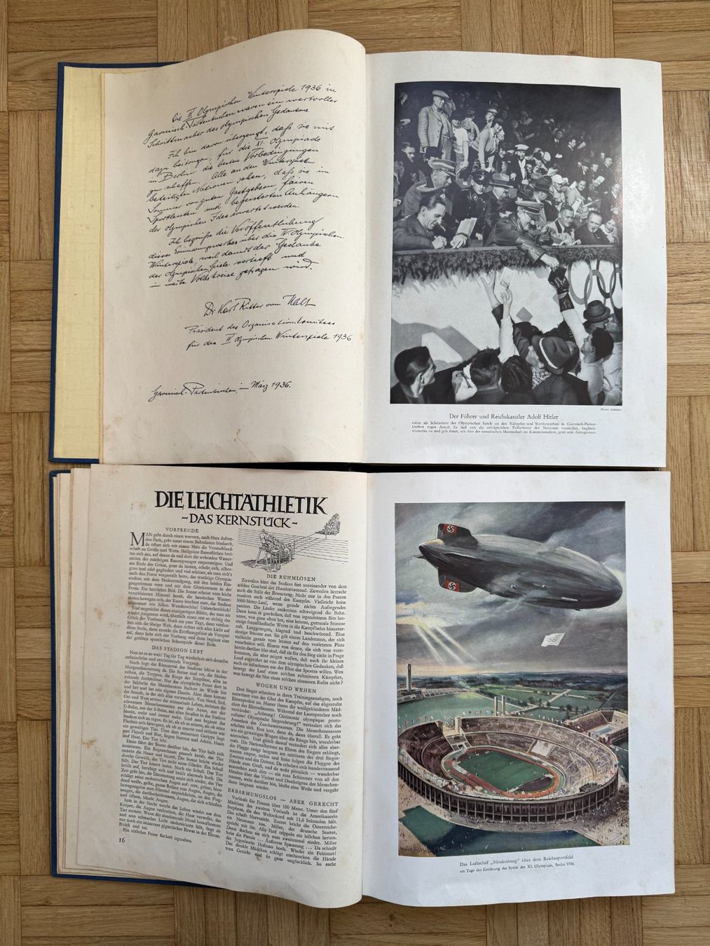 Libri: Olympia 1936, Band 1 und 2 – Usato da Baden venduto da ABernstein 1