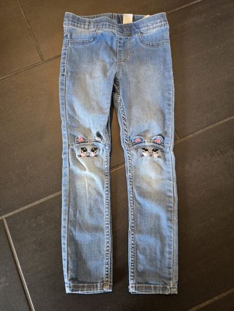 Leggings & Denim Hose Katze Grösse 110