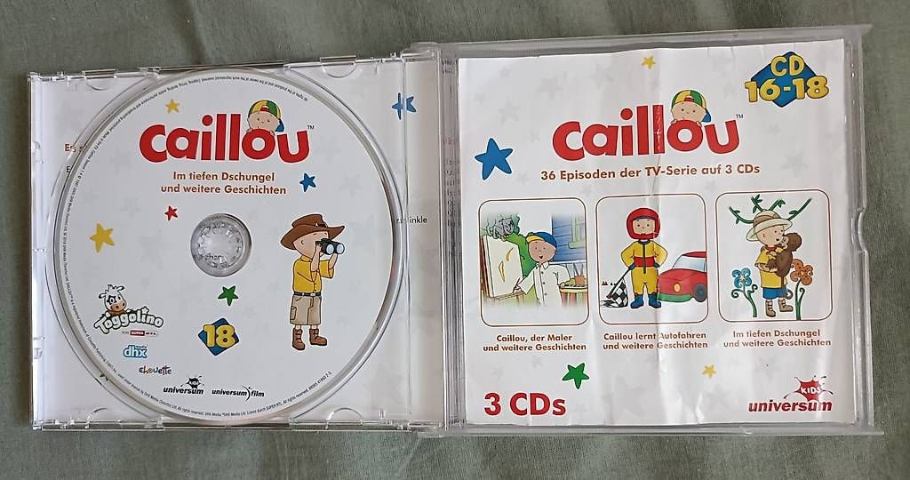 CDs: Hörspiel-CD-Box, Caillou – Gebraucht aus Münchenstein von Bouba3 1
