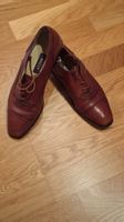Vintage Klassiker *BALLY Schnür-Halbschuh* Gr. 38, cognac