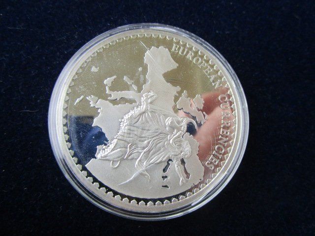 Medaglie: Geld Europa - Zypern - 50 mm PP versilb. – Nuovo e nell'imballaggio originale da Luzern venduto da Horoskop1 1