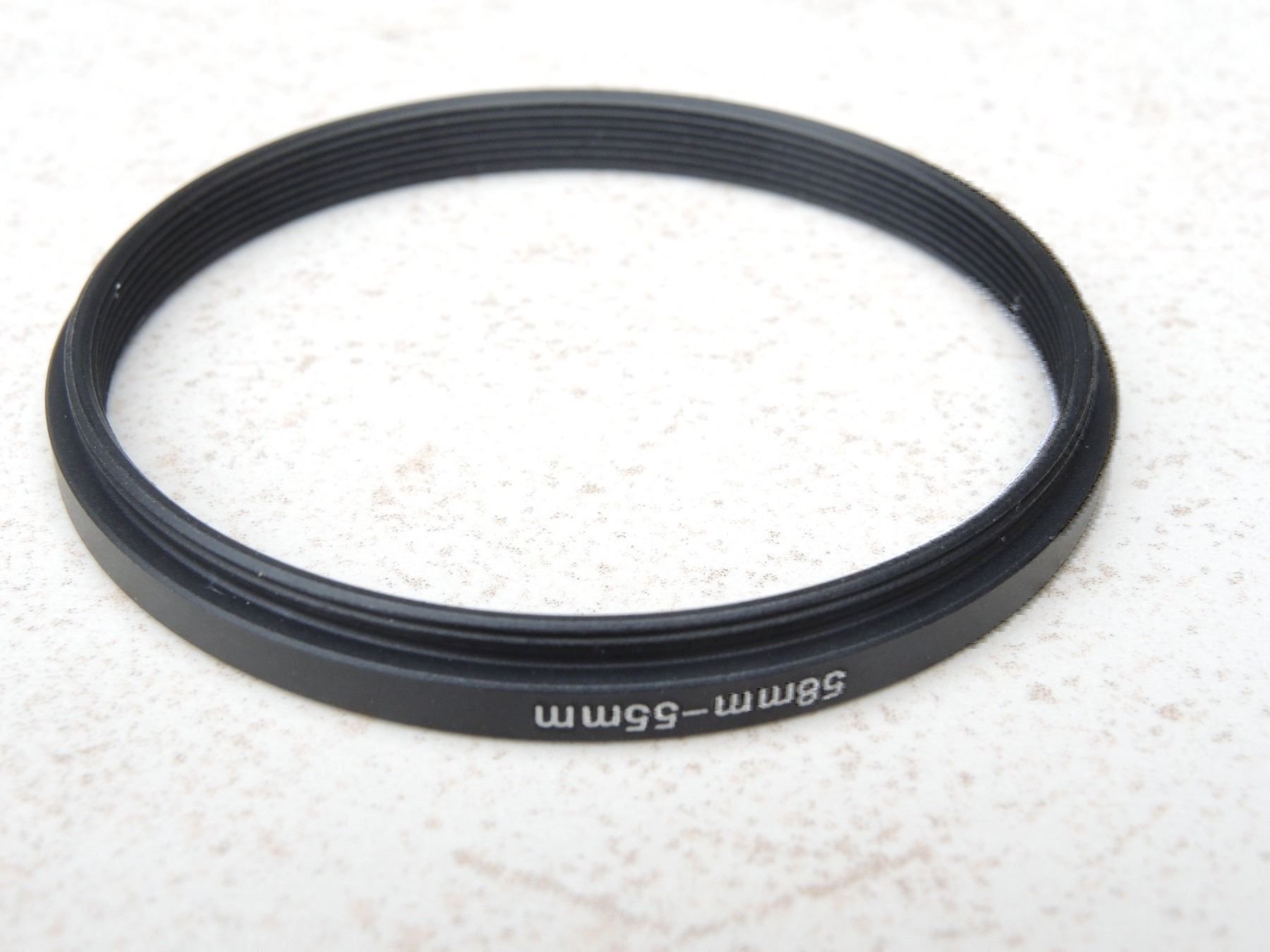 Filtri: Stepdown Ring Adapter 58mm 55mm 58 55 – Nuovo e nell'imballaggio originale da Erlinsbach venduto da foto_5018
