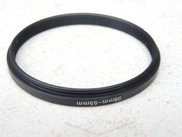 Stepdown Ring Adapter 58mm 55mm 58 55