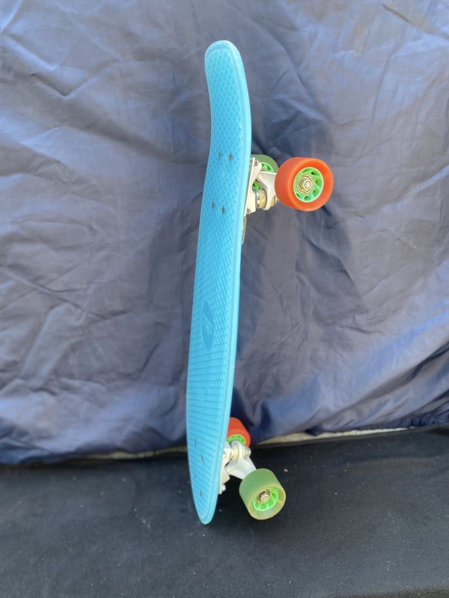 Hudora Skateboards: Hudora Pennyboard Blau Gebraucht mit LED – Gebraucht aus Erlenbach ZH von sim_x92q 4