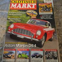 Oldtimer Markt 11/08 Aston Martin DB4 Audi V8 GS GSA xa