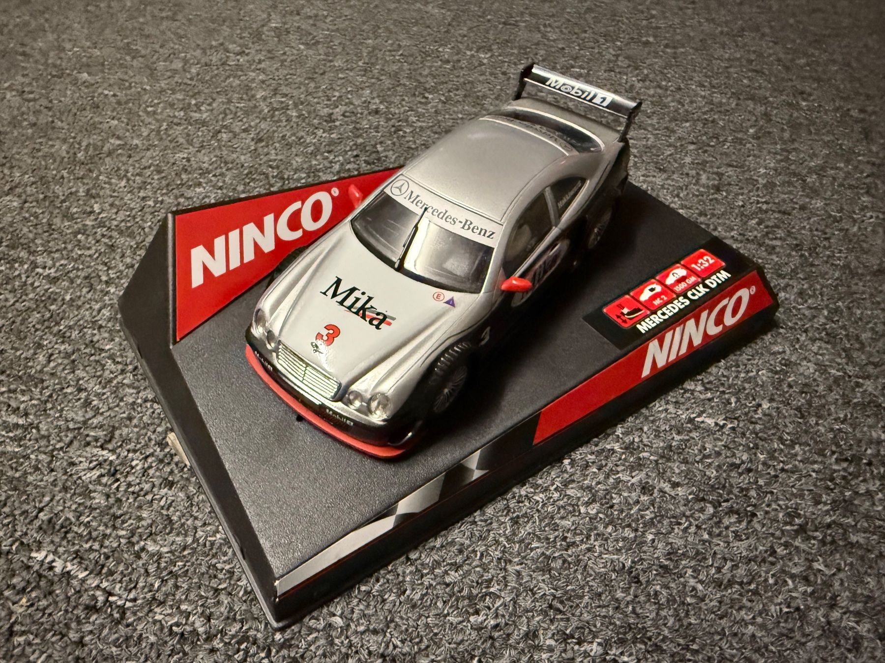 Ninco Rennbahnen: Ninco Mercedes CLK DTM Mika 1:32 – Gebraucht aus Bauma von Shotgunmann 1