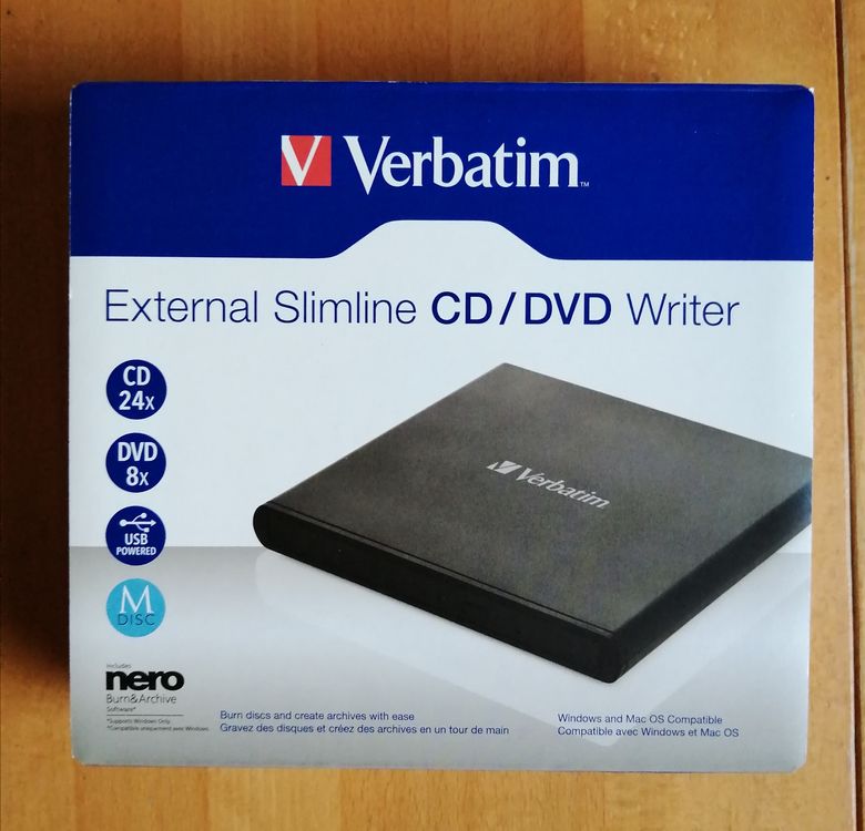 CD/DVD Brenner VERBATIM (Neu und originalverpackt) in Hägendorf für CHF ...