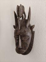Afrikanische Holzmaske – zoomorph - vrmtl. Burkina Faso