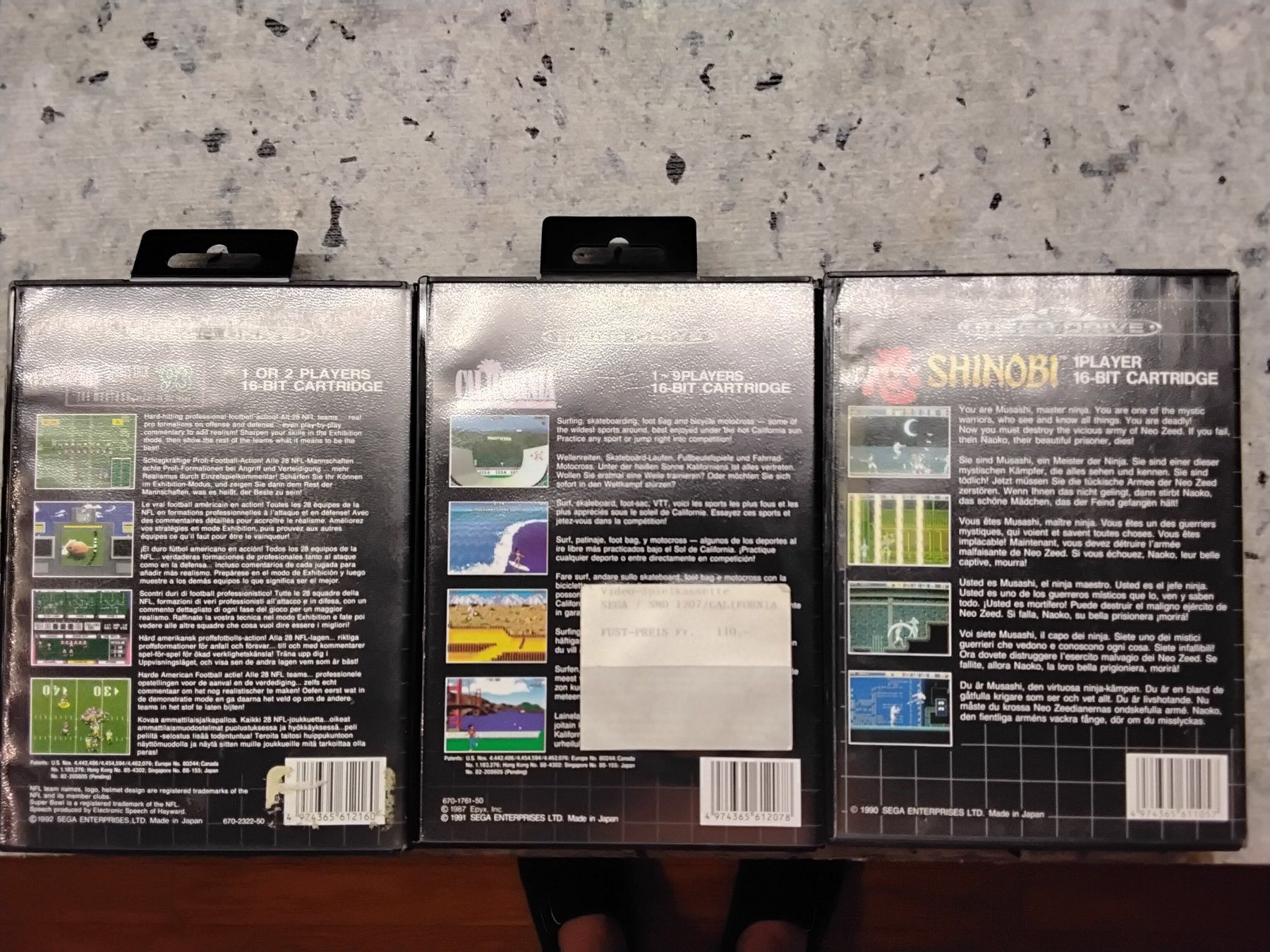 Sega Giochi: Sega Mega Drive 3 Spiele – Usato da Lyss venduto da Ruczek123 1