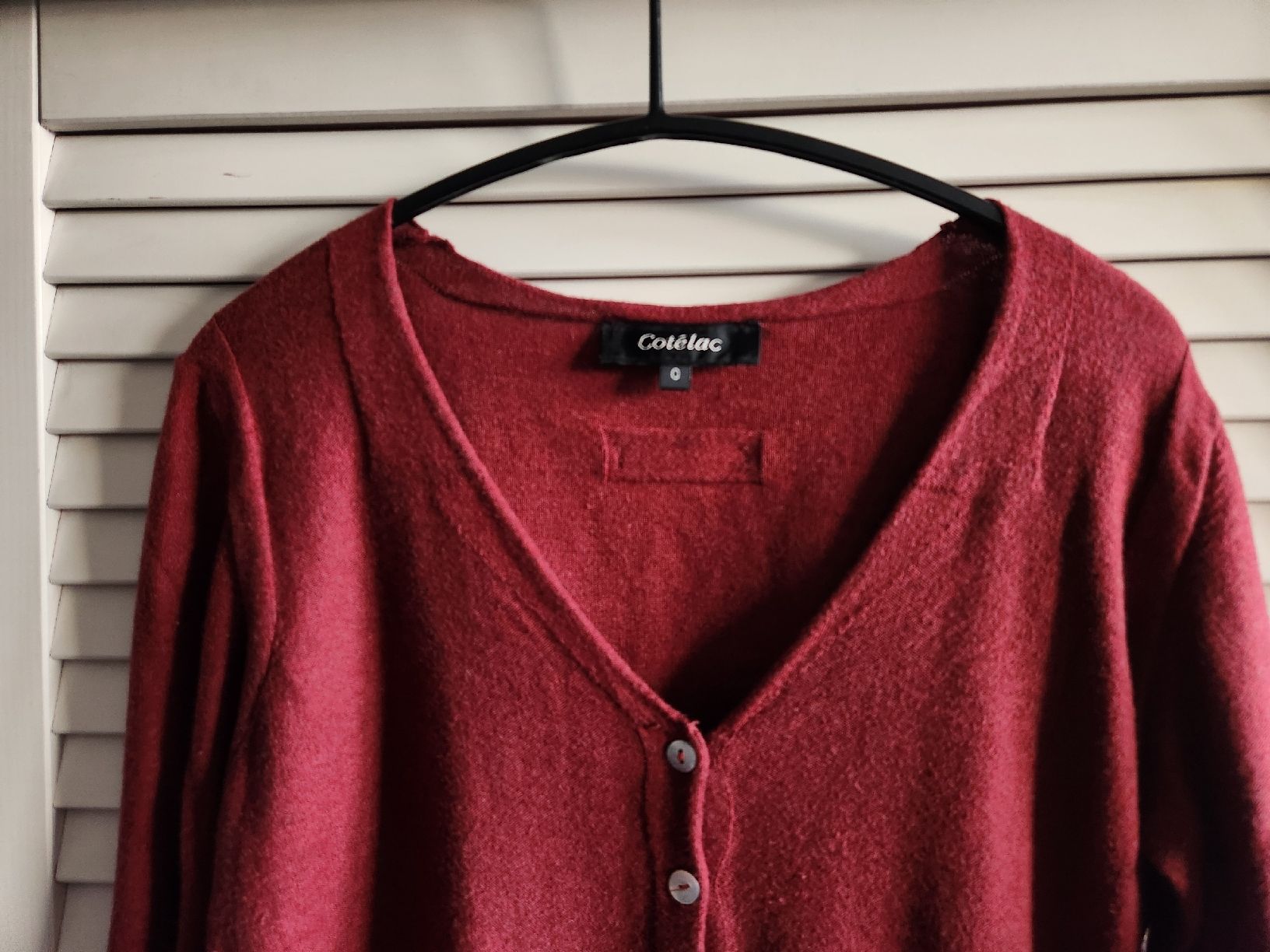 Pullover & Sweatshirts: Cotélac cardigan rouge rouille T.0 – Gebraucht aus Lausanne von man_rw9q 4