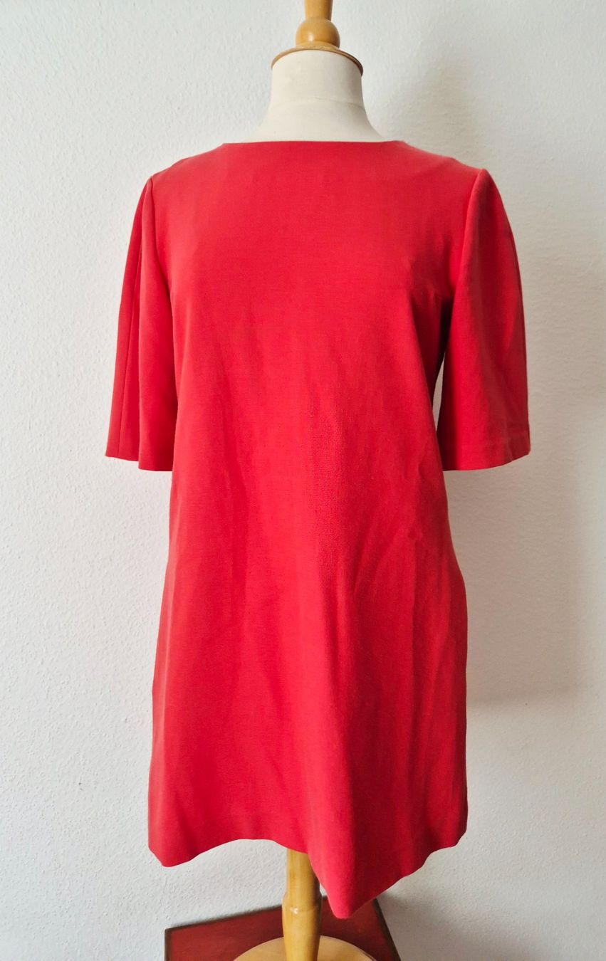 Maje Vestiti: MAJE KLEID DRESS 3 M 38 40 APRICOT BASIC,  TOP ZU STRICKJACK – Usato da Elsau venduto da the-colorful-side 1