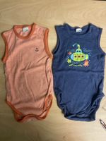 2 neue Bodys kurzarm Gr. 86/92 