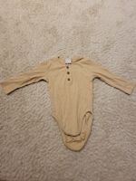 Baby Body Langarm, Grösse 62/68, Beige - Top Zustand!