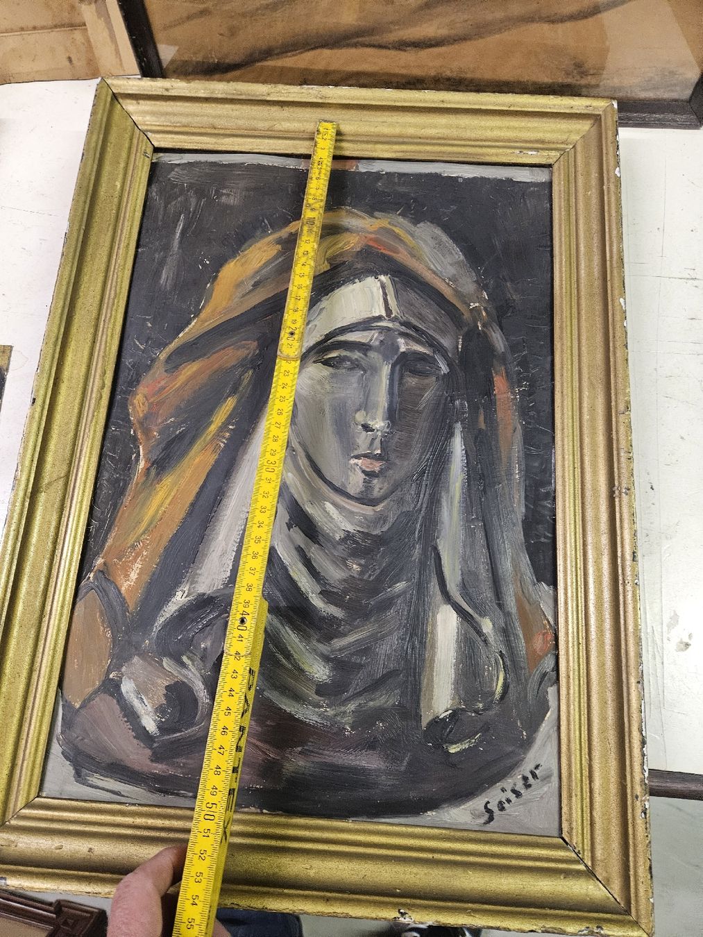 Tableaux: gemälde religiös – D'occasion à Schwellbrunn par Gottesnipper 4