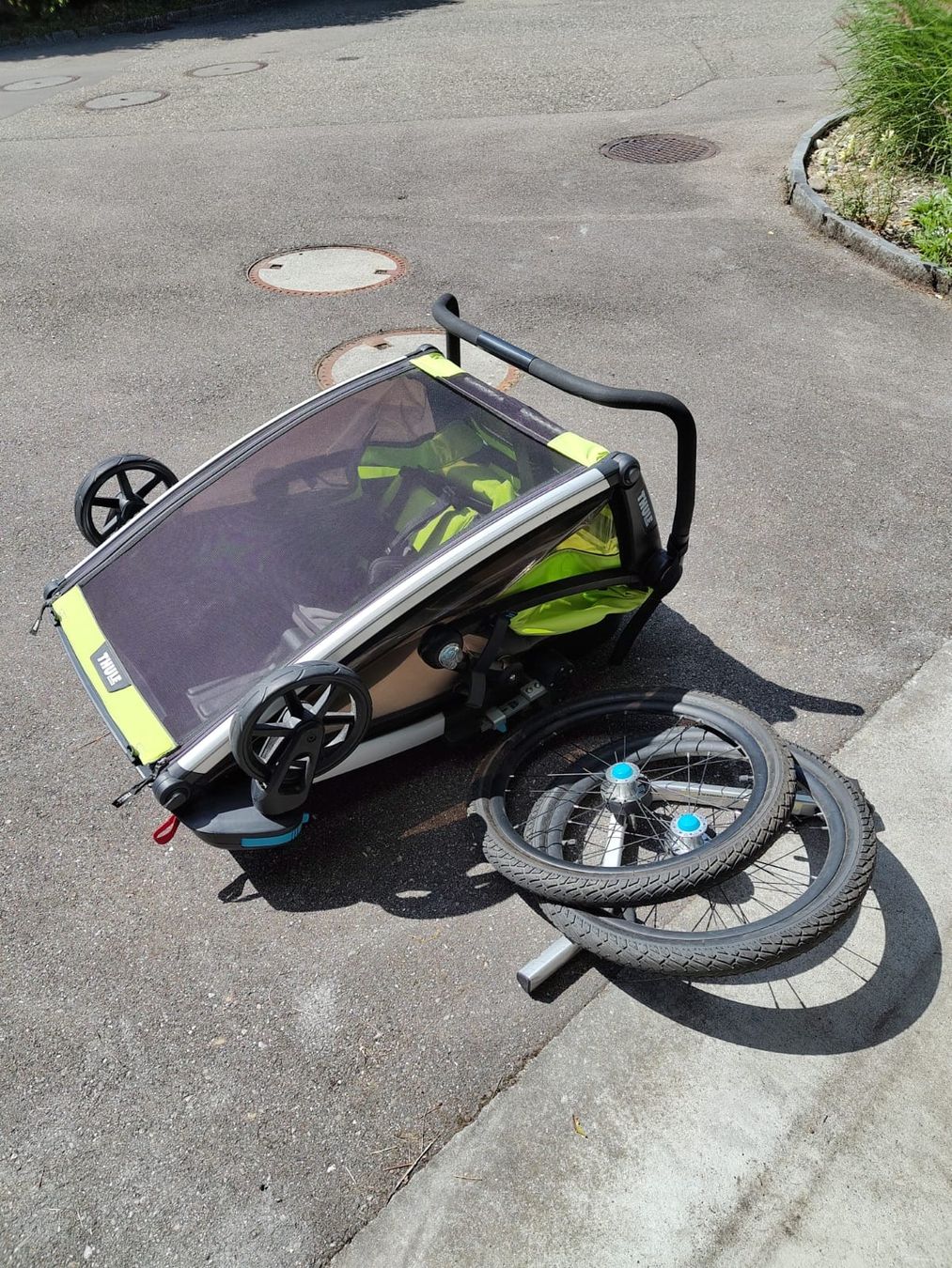 Thule Rimorchi: Thule Chariot Cab 2 Kinderanhänger – Usato da Gebenstorf venduto da samsa135 9