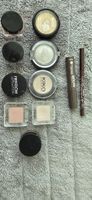 Grosses Make-up Set: Lidschatten, Augenbrauenstift