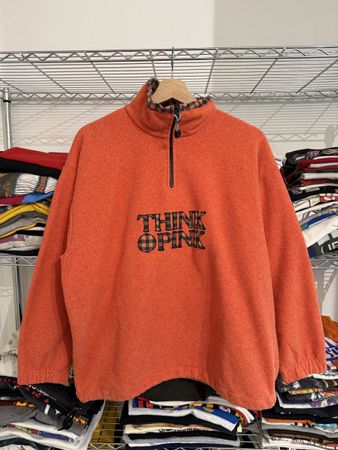 90’s Vintage Think Pink Polar Fleece Size 14 fit M